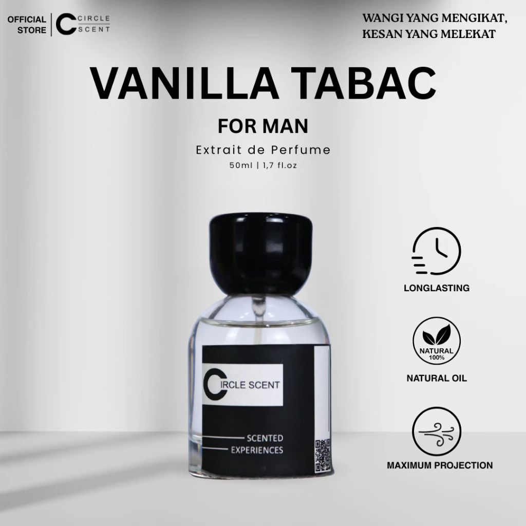 Circle Scent Vanilla Tabac Parfum Pria