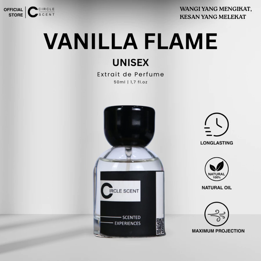 Circle Scent Vanilla Flame Parfum Pria