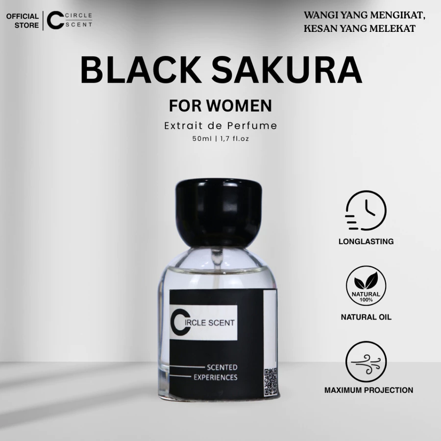 Circle Scent Black Sakura Parfum Wanita