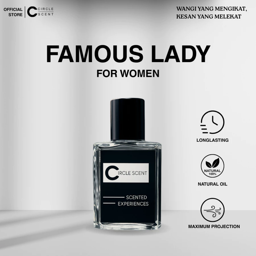 Circle Scent Famous Lady Parfum Wanita