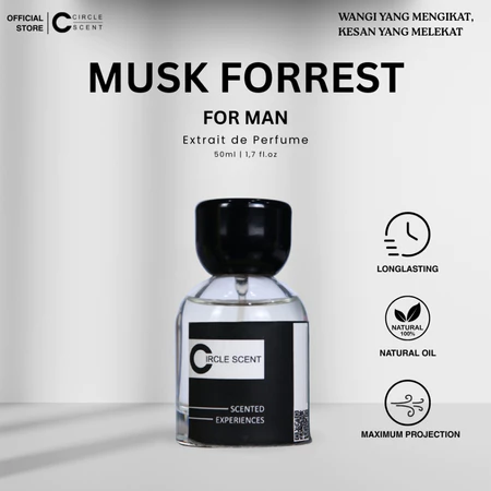 Circle Scent Musk Forrest Parfum Pria