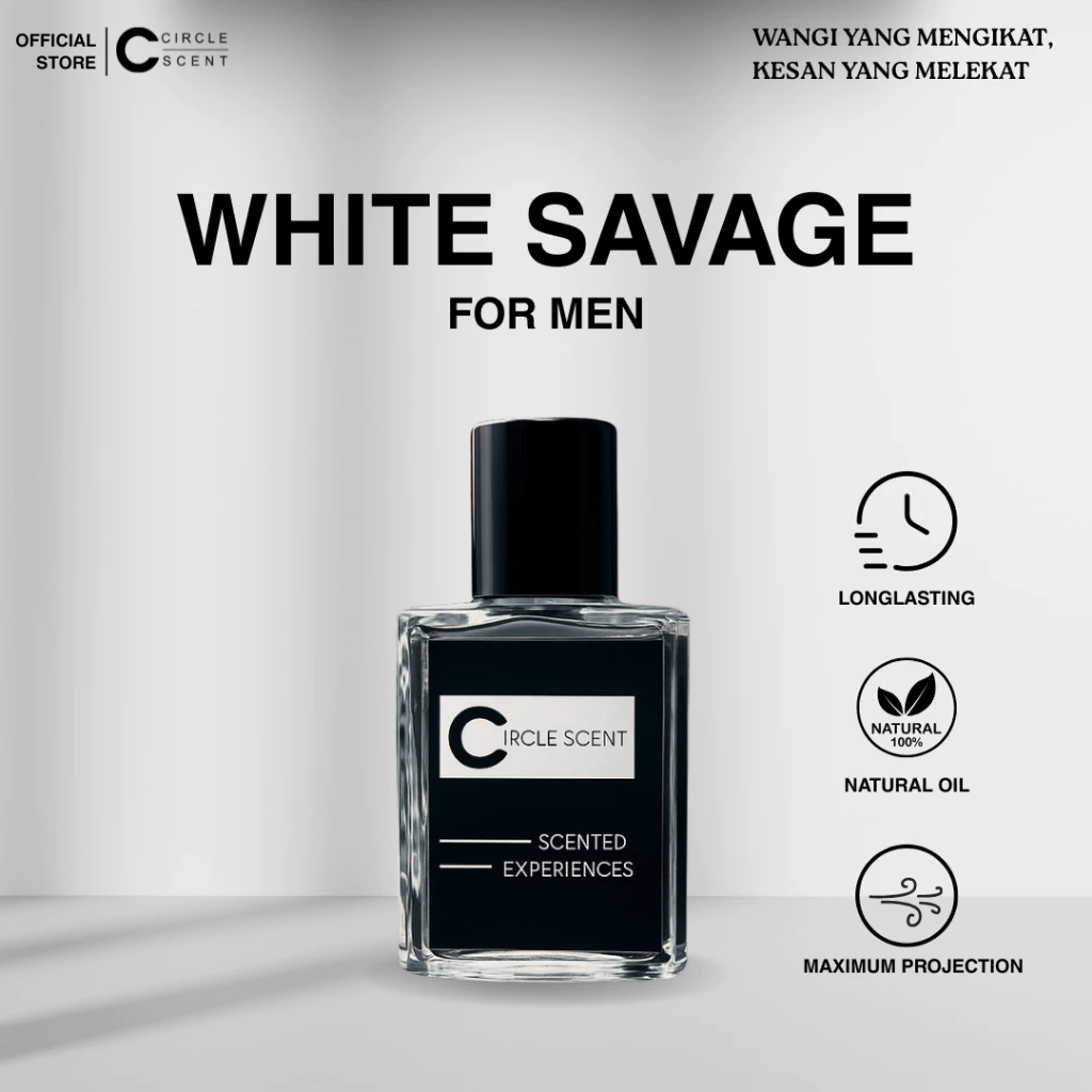 Circle Scent White Savage Parfum Pria