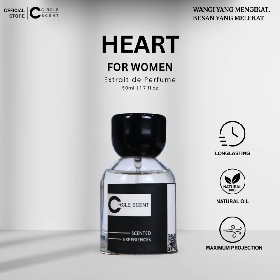 Circle Scent Heart Parfum Wanita