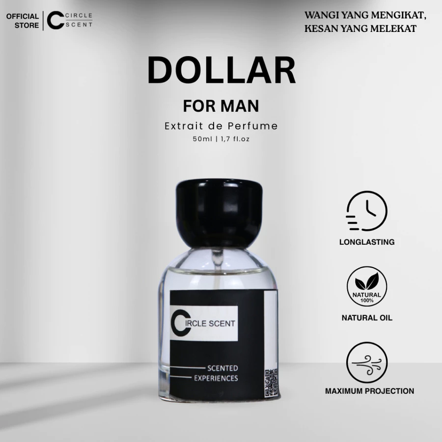 Circle Scent Dollar Parfum Pria
