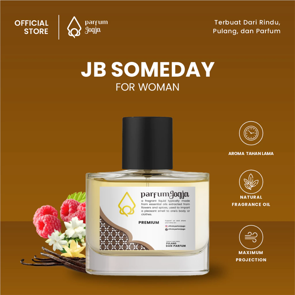 Parfum Jogja Malioboro - JB SOMEDAY - Premium - EDP - Aroma Manis & Playful - Parfum Jogja