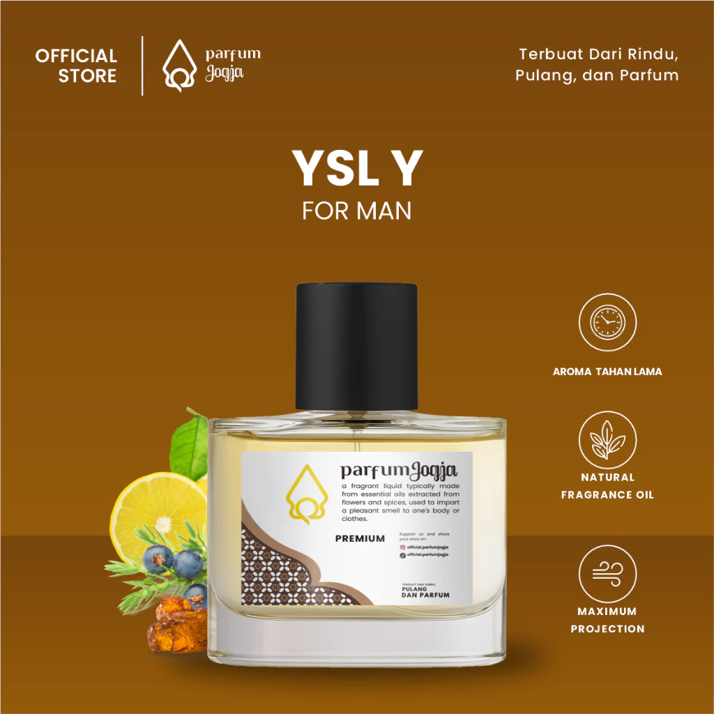 Parfum Jogja Malioboro - YS1 Y - Premium - EDP - Aroma Fresh Aromatic - Parfum Jogja