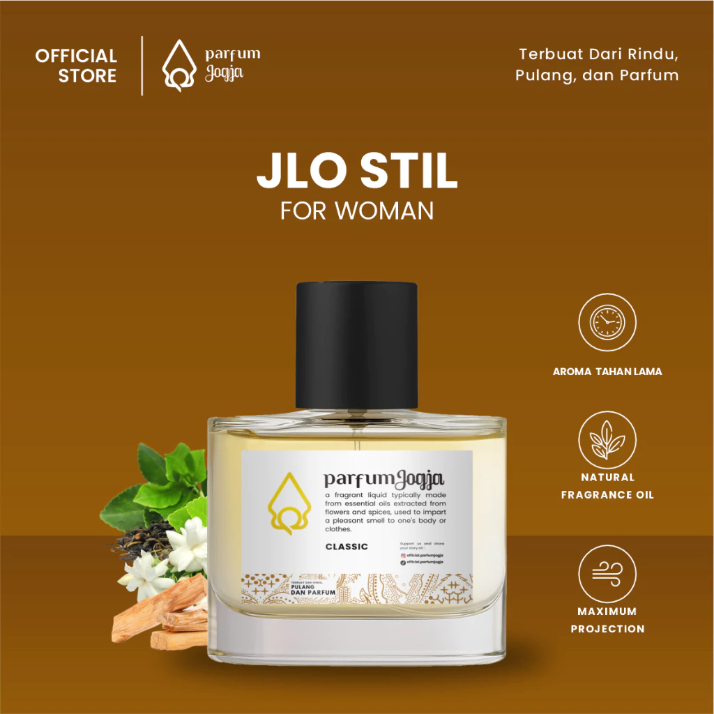 Parfum Jogja Malioboro - JLO STIL - Classic - Aroma Segar & Citrus - Parfum Jogja